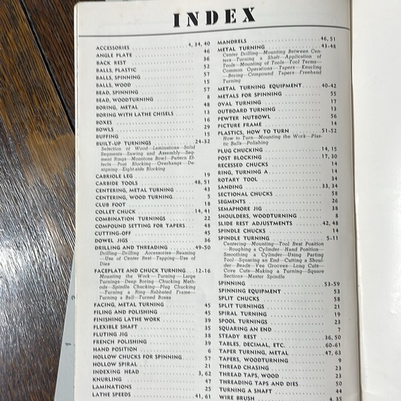 Getting the Most out of your Lathe, A Delacraft Pub./Delta Manufacturing  c1948 - Picture 12 of 13